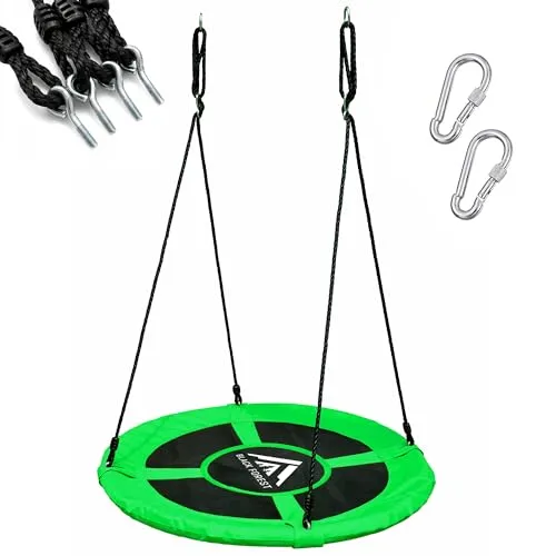 Extralink Nestschaukel Lounge – Höhenverstellbare Hängeschaukel für die ganze Familie - Schaukeln, witterungsbeständig und bis 150 kg belastbar. Ideal für drinnen und draußen, mit sicherem, gepolstertem Rand und einfacher Höhenverstellung.