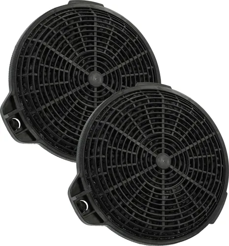 vhbw 2x Aktivkohlefilter kompatibel mit Cooke & Lewis CLGCLEDBPB, CLGH60-C, CLCH90LKSS, CLGH90-C, CLCH90SS-C, CLMIR60PB Dunstabzugshaube - 13,25 cm