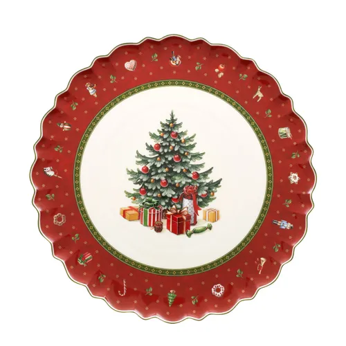 Villeroy & Boch Servierplatte Toy's Delight 33 cm, bunt in grün von Villeroy & Boch