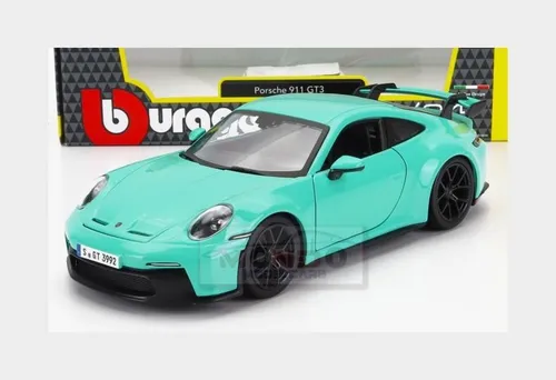 1:24 BURAGO Porsche 911 992 Gt3 Coupe 2021 Mint Green BU21104MG Modellbau