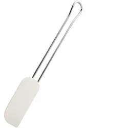 Dr. Oetker Teigschaber Profi 20cm - Teigschaber aus Silikon und rostfreiem Edelstahl, ideal zum Glattstreichen und Ausschaben von Teig, spülmaschinengeeignet für einfache Reinigung.