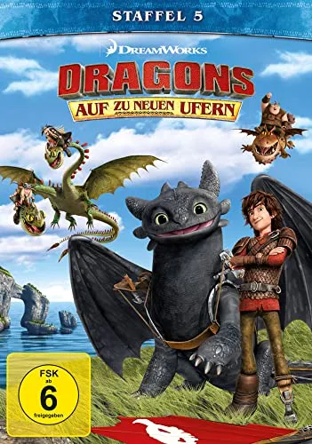 Dragons - Auf zu neuen Ufern, Staffel 5 [4 DVDs]
