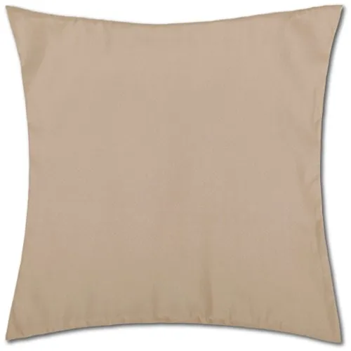 Bestlivings Kissenbezug Sandgrau (30x30 cm) mit verdecktem Reißverschluss - viele Größen und Farben