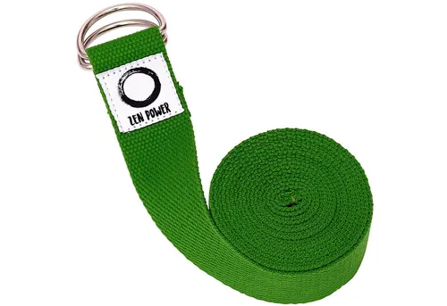 ZenPower Yogagurt Dehnungsgurt, 100% Baumwolle, flexibel einstellbar