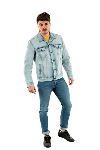 Levi's Herren The Trucker Jacke New Light, XL – Klassische Jeansjacke - Funktionsjacke mit lässigem Look, der sich perfekt anpasst. Tragekomfort und Stil in einer Jacke, die mit der Zeit immer besser wird.