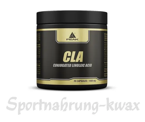 Produktbild  Peak CLA Caps 70 Kapseln á 1400mg konjungierte Linolsäure EUR 142,76/kg