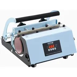 VEVOR Wärmepresse Becher-Hitzepresse 887ml Blau von Vevor