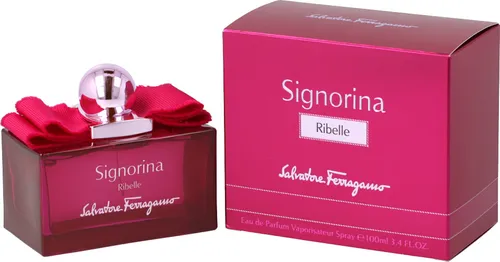 Salvatore Ferragamo Signorina Ribelle Eau de Parfum 100 ml - Damendüfte mit einem einzigartigen orientalisch-blumigen Duft, der moderne Frische durch Kopfnoten von Mandarinorange und rosa Pfeffer bietet.