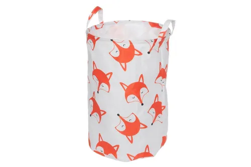 4LIVING Wäschekorb FOXY mit Griffen, Ø 34 x 50 cm