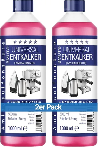 2x 1000ml Entkalker Kaffeevollautomat für Delonghi Siemens Philips Jura Espresso