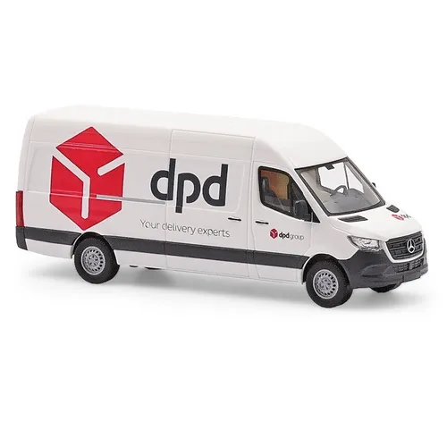 Busch 52634 H0 PKW Modell Mercedes Benz Sprinter - Modellfahrzeug im Maßstab H0, detailgetreu und ideal für Sammler und Modellbahn-Enthusiasten.