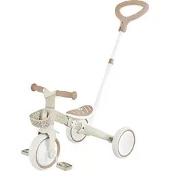 GLOBBER LEARNING TRIKE 3in1 PLUS ECO – Nachhaltiges Dreirad & Laufrad - Dreirad für Kinder 12-36 Monate, 3-in-1 Funktionen, werkzeuglos umbaubar, nachhaltig aus recyceltem Kunststoff und Weizenstroh, höhenverstellbarer Sattel und Elterngriff für wachsende Abenteuer.