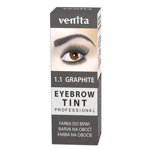 Professional Eyebrow Tint farba do brwi w proszku Graphite Venita 5902101302074