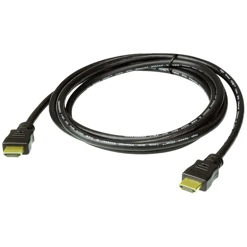ATEN HDMI Anschlusskabel HDMI-A Stecker 5.00 m Schwarz 2L-7D05H-1 4K UHD, Ges...
