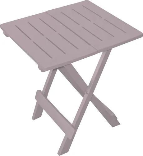 Wetterfester Klapptisch aus Kunststoff 44 x 44 x 50 cm - Gartentisch klappbar, ideal für Garten, Balkon oder Camping. Leicht transportierbar und platzsparend, mit wetterfestem Kunststoff für höchste Langlebigkeit.