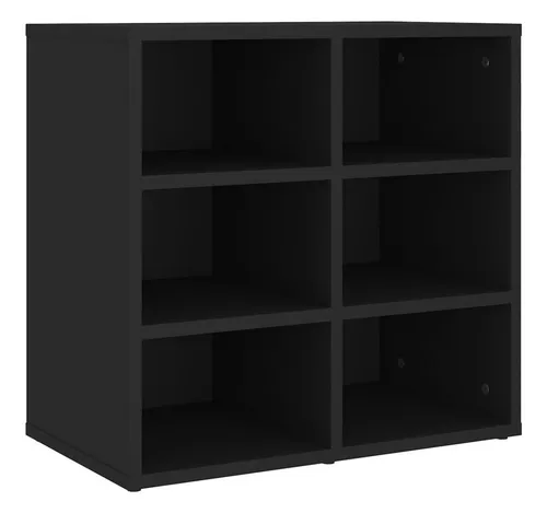 vidaXL Schuhregal mit 6 Fächern - Schuhablage für Flur und Wohnzimmer, stilvolles Design für ordentliche Schuhaufbewahrung und flexible Montageoptionen.