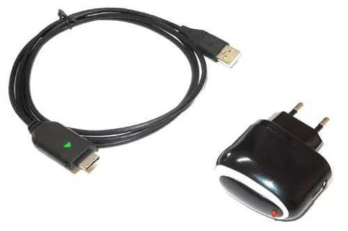 mr!tech 2in1 USB Sync/Ladegerät Set für Samsung ES55.., PL20..., ST30..., WB210... und viele weitere - Siehe Liste!