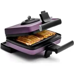 Frifri Croque Monsieur-Gerät Lila Matte 2x600W in lila von FRIFRI