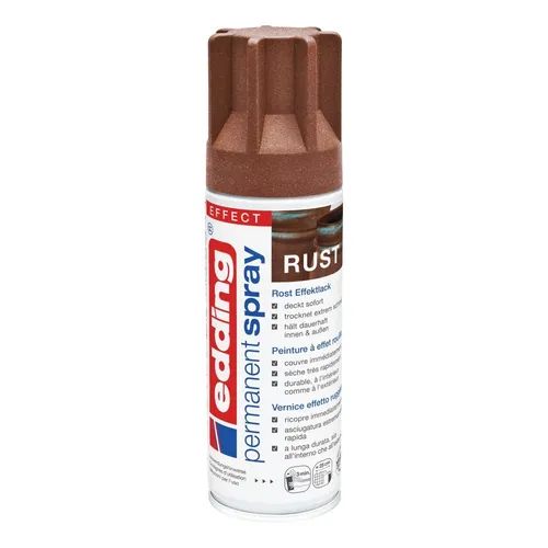 Edding Permanentspray 200ml Acrylspray Rosteffekt matt 37,25€/L