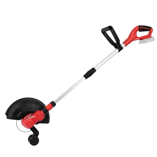 FERM AX-Power Rasentrimmer 20V – Teleskopstiel & Schwenkbarer Kopf