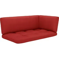 vidaXL 4-tlg. Paletten-Lounge-Set Grau aus Kiefernholz - Genießen Sie entspannte Stunden im Freien mit diesem robusten Paletten-Lounge-Set. Hergestellt aus imprägniertem Kiefernholz, vereint es Langlebigkeit und rustikalen Charme. Ideal für Garten und Terrasse.