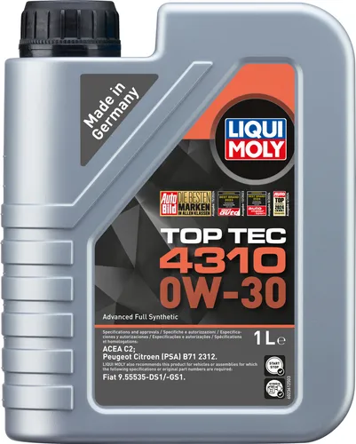 Liqui Moly Motoröl Top Tec 4310 0W-30 3735