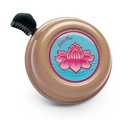 Electra Ringer Bell OM, Fahrradklingel, Fahrrad Klingel, Bike Bell Seerose Blume