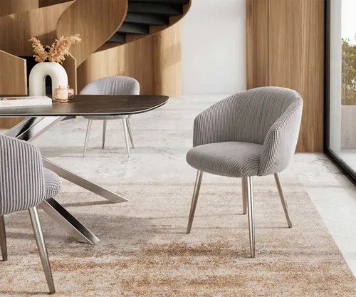 DELIFE Esszimmerstuhl Caja-Flex mit Armlehnen von Delife