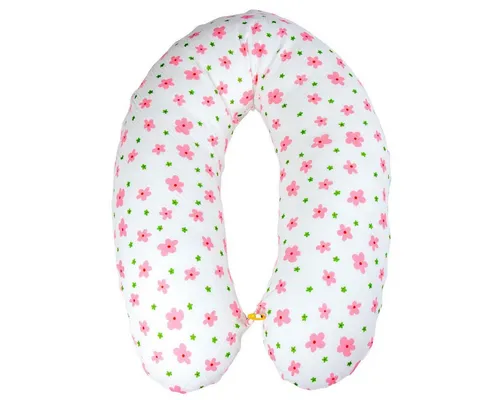 SEI Design Stillkissen Seitenschläferkissen XXL Babynest - Baby Erstausstattung Neugeborene, Schwangerschaftskissen mit Bezug, Schwangerschaftskissen mit Bezug, Musselin BIO Baumwolle