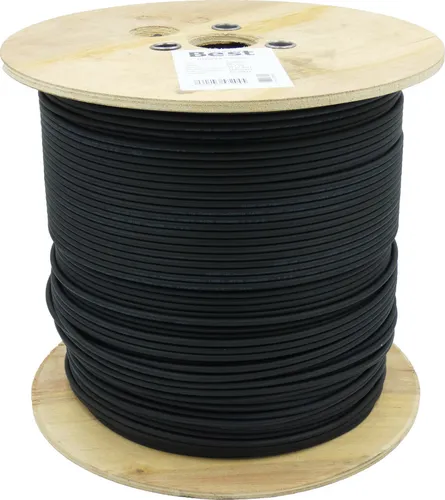Produktbild Solarkabel Germany B.e.s.t 6 mm² 50 m , Solarleitung H1Z2Z2-KSolarkabel, Erdverlegbare, Einzelleitung, , Halogenfrei, Photovoltaik Schwarz