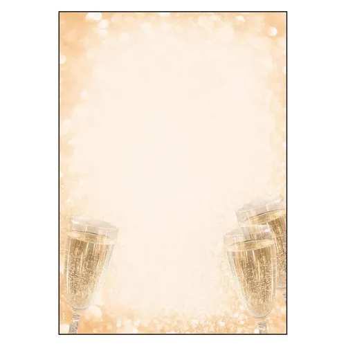 Sigel Briefpapier DP299, Champagner, A4, 90 g/m² in beige von SIGEL
