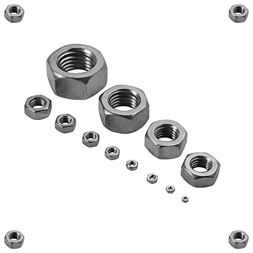 Stück Sechskantmuttern M6 DIN 934 V2A Edelstahl Muttern 100