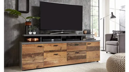 Produktbild TV-Board MOOD Old Wood Matera grau 180 cm