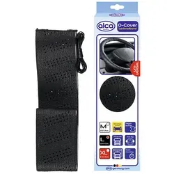alca Lenkradbezug Auto Lenkradband für LKW 44'' Größe L 40 - 42 cm Universal Schutz, (1-tlg) schwarz 0.9 cm x 0.3 cm