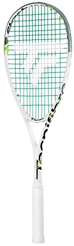 Tecnifibre Slash 130 Squashschläger - Leichter Squashschläger mit 485 cm² Kopfgröße für explosive Kraft und maximalen Komfort. Ideal für Spieler, die Kontrolle und Leistung suchen.