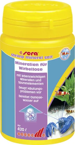 Sera Mineralien für Wirbellose Shrimp Mineral Salt 100 ml