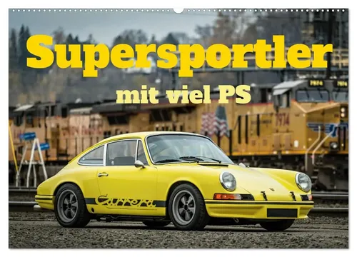 Insideportugal Supersportler Wandkalender 2026 - Entdecken Sie die besten Supersportwagen in diesem beeindruckenden Wandkalender. 14 Seiten voller spektakulärer Bilder, ideal für Auto-Liebhaber und als Geschenk.