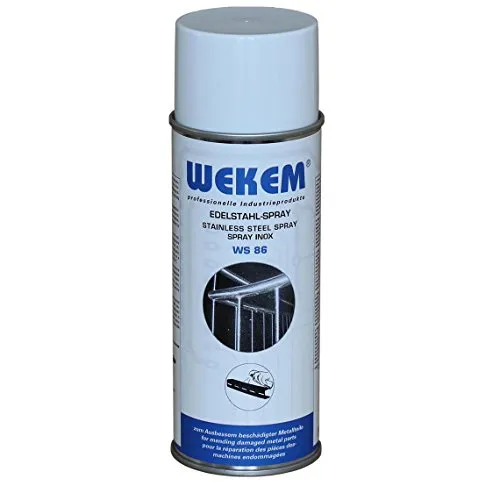 Wekem 400ml Edelstahl-Spray WS86