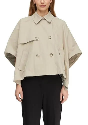 comma casual identity Wolljacke beige S - Stilvolle Wolljacke in Beige, ideal für kühlere Tage. Pflegeleicht und komfortabel, perfekt für einen lässigen Look.