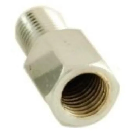 Spiegeladapter chrom M10 Rechtsgewinde auf M10 Linksgewinde