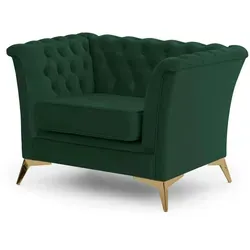 S-STYLE Chesterfield Sessel Wilhelm von S-STYLE