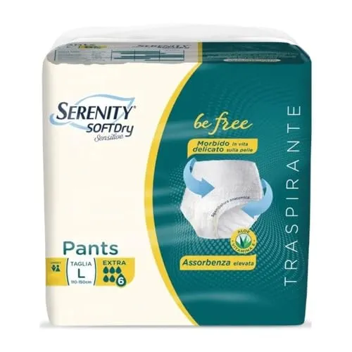 Serenity Pants Sd Sensitive Be Free Extra L 12 Pezzi