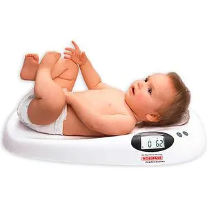Soehnle-Professional Babywaage 8310.01.001, digital - Zählwaagen, digitale Babywaage mit großer Wiegefläche von 60 x 34 cm und max. Wägebereich von 20 kg, ideal für präzise Messungen.