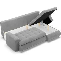 Rechts Ecksofa mit Schlaffunktion von Mebligo