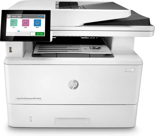 HP LaserJet Enterprise MFP M430f - Multifunktionsdrucker für Druck, Kopie, Scan und Fax, 3 Jahre Vor-Ort-Garantie, ideal für effiziente Arbeitsabläufe in kleinen Teams