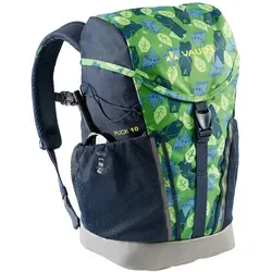 Vaude Kinder Puck 10 Rucksack 10L, grün - Robuster 10L Kinderrucksack mit cleveren Details, ideal für Abenteuer und Ausflüge.