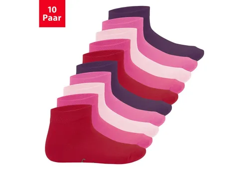 Footstar Kurzsocken EVERYDAY! 10 Paar Kinder Quarter Socken Kurzsocken