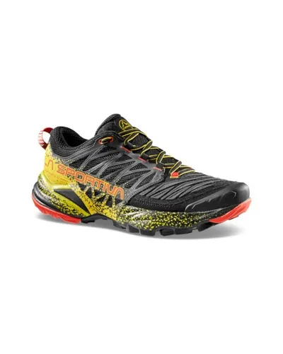 La Sportiva Akasha II Herren Laufschuhe - Noir - 45 - Wanderschuhe für Herren, bieten zuverlässige Stabilität und ultimativen Komfort für lange Trailruns.
