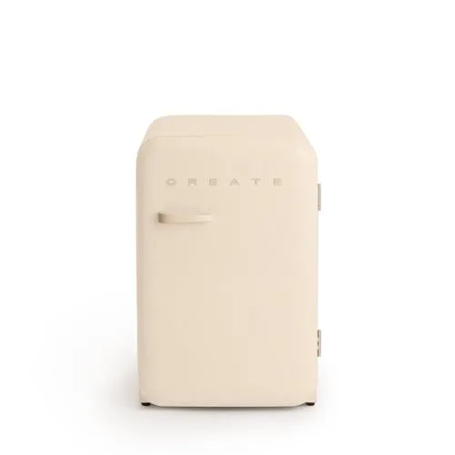 CREATE RETRO FRIDGE 83.5 SAND
