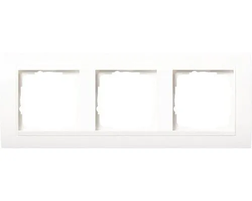 Gira 0213803 Abdeckrahmen 3-fach reinweiß für Event reinweiß